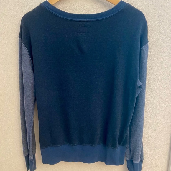 CURRENT/ELLIOTT The Cozy Stadium Relaxed Sweatshirt - Picture 5 of 8